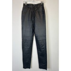 Wilson's Leather Women's Size 4 Leather Pants Black 300